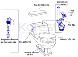 Cấu tạo tất cả các dòng bồn cầu vệ sinh Cấu tạo tất cả các dòng bồn cầu vệ sinh