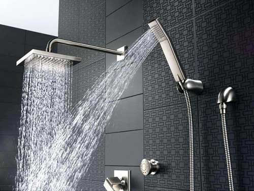 3 mẫu vòi tắm hoa sen tăng áp trên thị trường