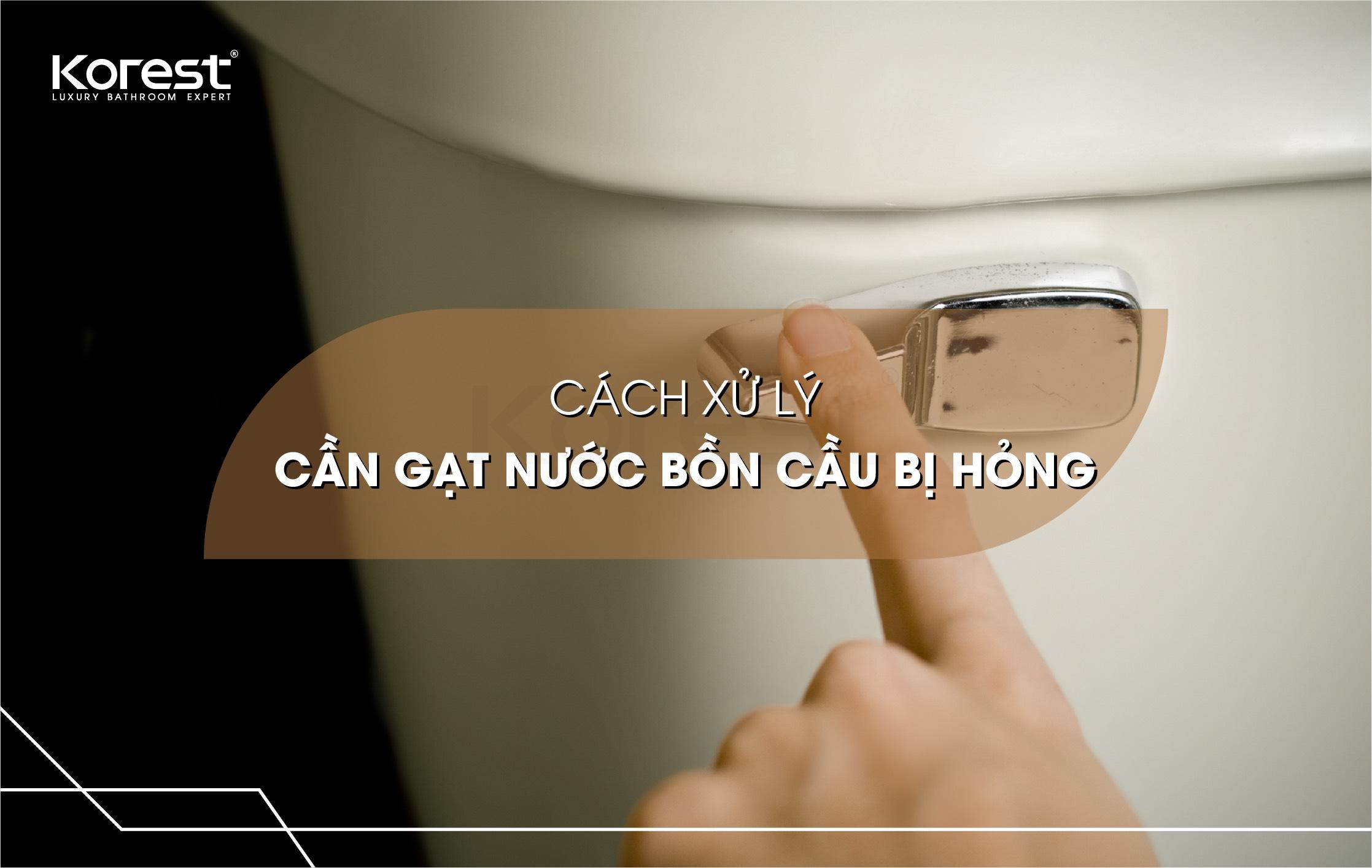 Làm thế nào để khắc phục tình trạng nước chảy liên tục sau khi thay phao bồn cầu bị gãy?
