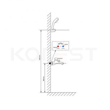Bộ sen tắm K3209