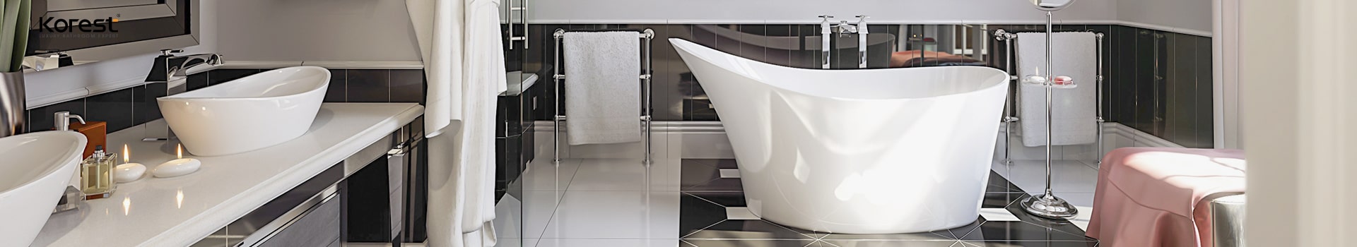 Bật mí các mẫu kệ lavabo đẹp bạn có thể tham khảo và sử dụng trong phòng tắm
