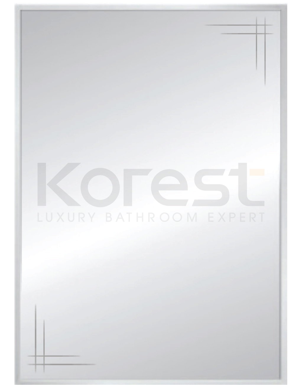 Gương soi nhà tắm GKR6080