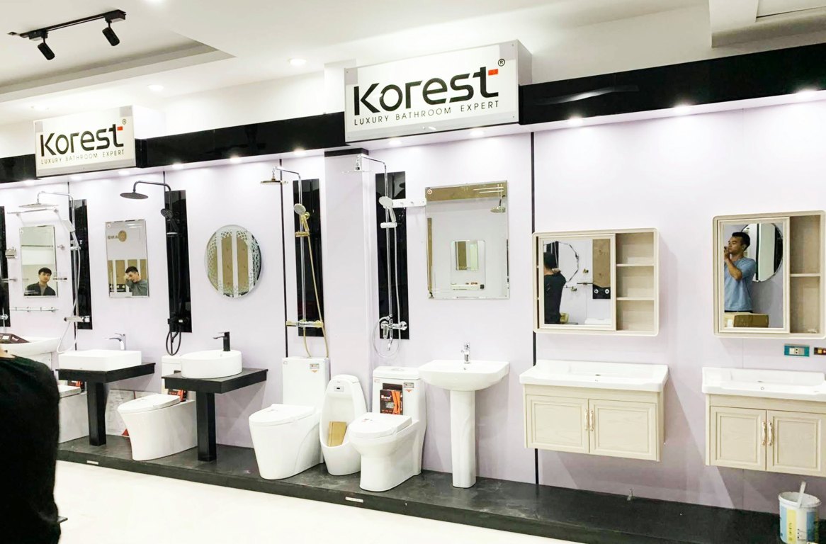 Showroom thiết bị vệ sinh Korest