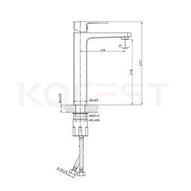 Vòi chậu lavabo KA25100