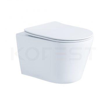 Bàn cầu treo tường BKR9312W