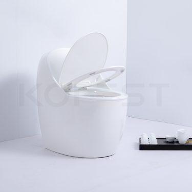 Bàn cầu 1 khối BKR1114 | Bồn cầu trứng