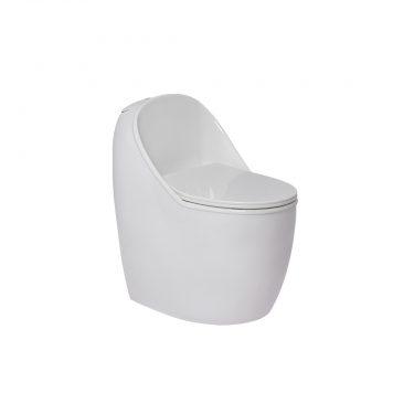 Bàn cầu 1 khối BKR1114 Bồn cầu trứng