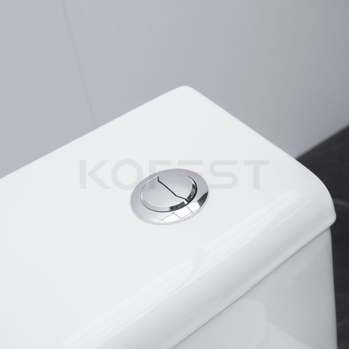 Bàn cầu 1 khối BKR9915 Korest - Nắp két nước
