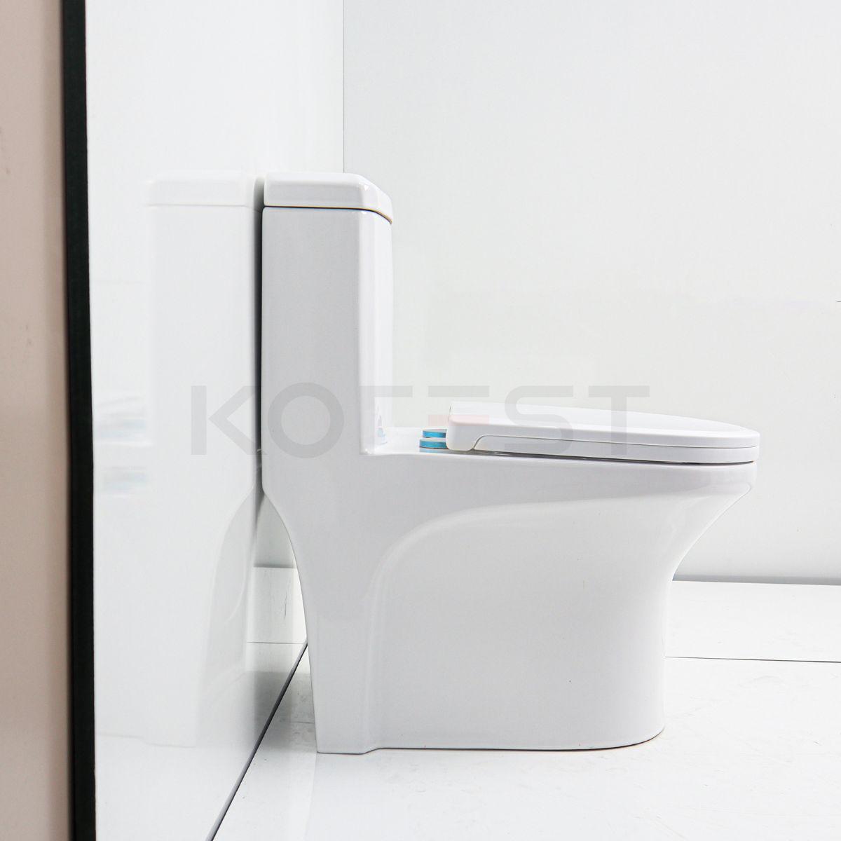 Bàn cầu 1 khối BKR9916 - Ảnh chụp thực tế