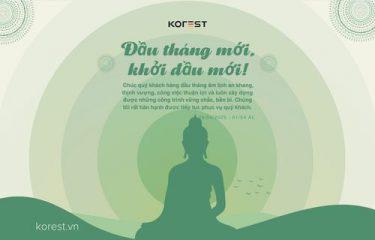 Korest chào tháng mới âm lịch
