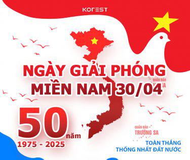 korest mừng Ngày Giải Phóng Miền Nam